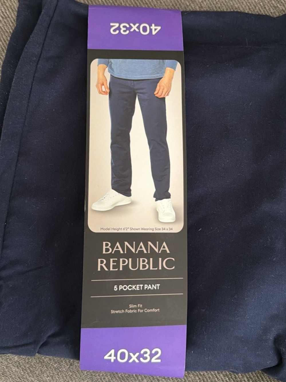 BRAND NEW Men’s Banana Republic Navy Pants